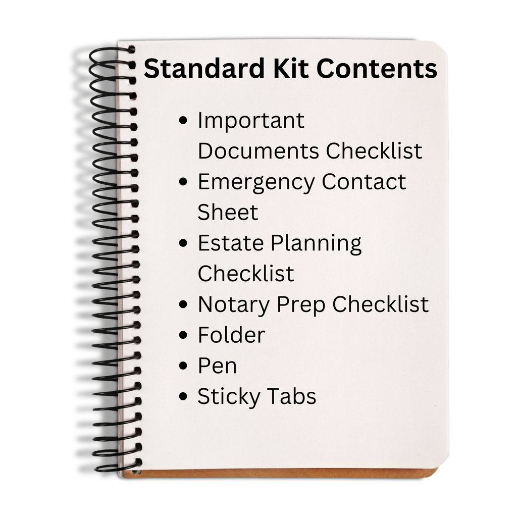 Estate & Important Documents Organization Kit